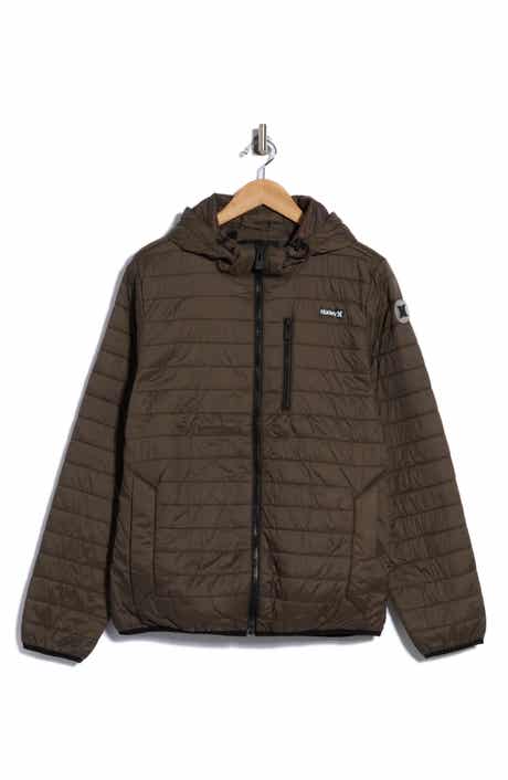 Balsami Quilted Nylon Hooded Jacket