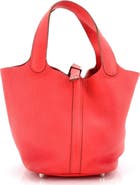 Pre-Owned Hermes Picotin Bag Clemence PM