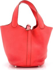 Pre-Owned Hermes Picotin Bag Clemence PM