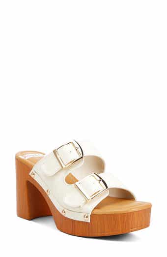 Rag & Co Sarai Buckle Strap Platform Sandal