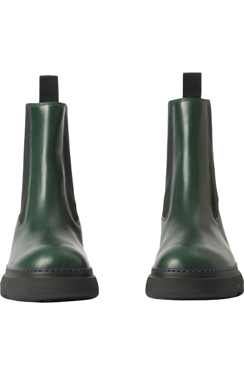 Burberry Gabriel Chelsea Boot, Alternate, color, Vine
