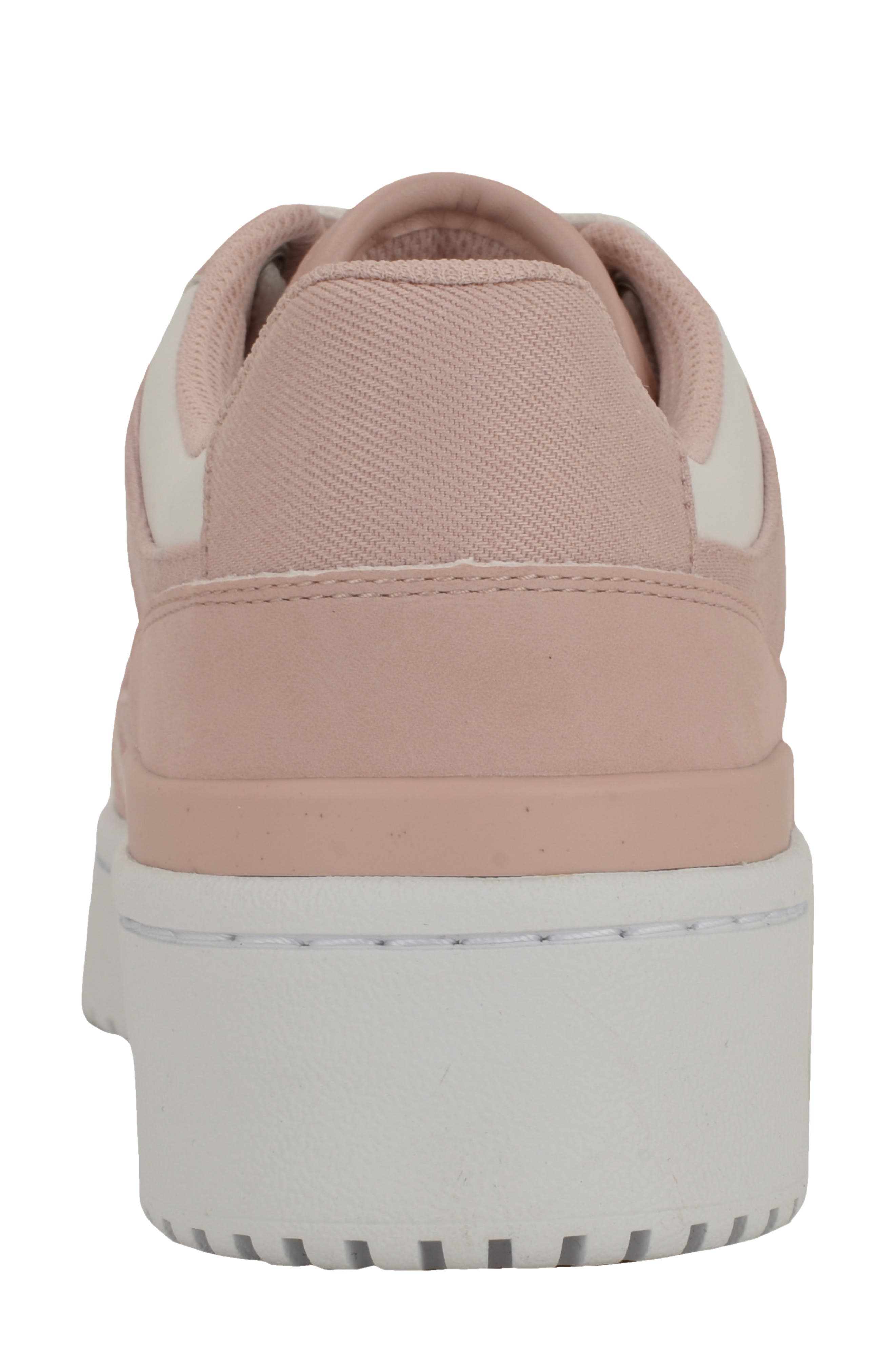 Calvin Klein Alondra Platform Sneaker, Alternate, color, Light Pink Denim/ White