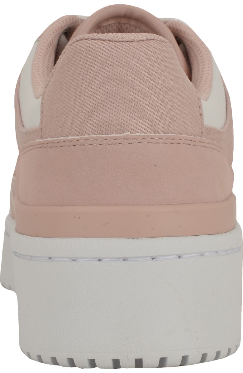 Calvin Klein Alondra Platform Sneaker, Alternate, color, Light Pink Denim/ White