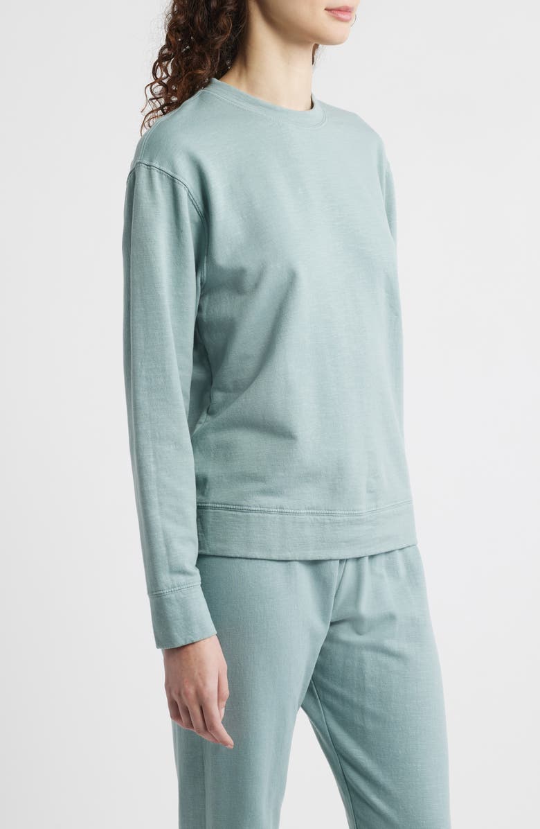 Wyeth Lona Crewneck Sweatshirt, Alternate, color, Azure