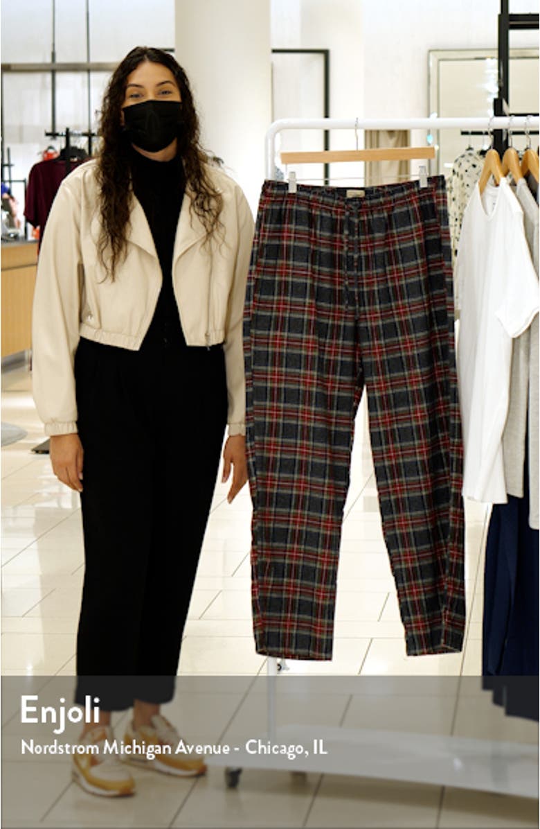 Scotch Plaid Flannel Pajama Pants, sales video thumbnail