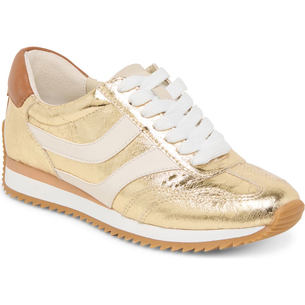 Dolce Vita Esha Sneaker In Gold Multi Stella