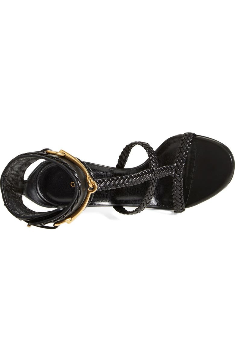 Gucci 'Ursula' Braided Sandal, Alternate, color,