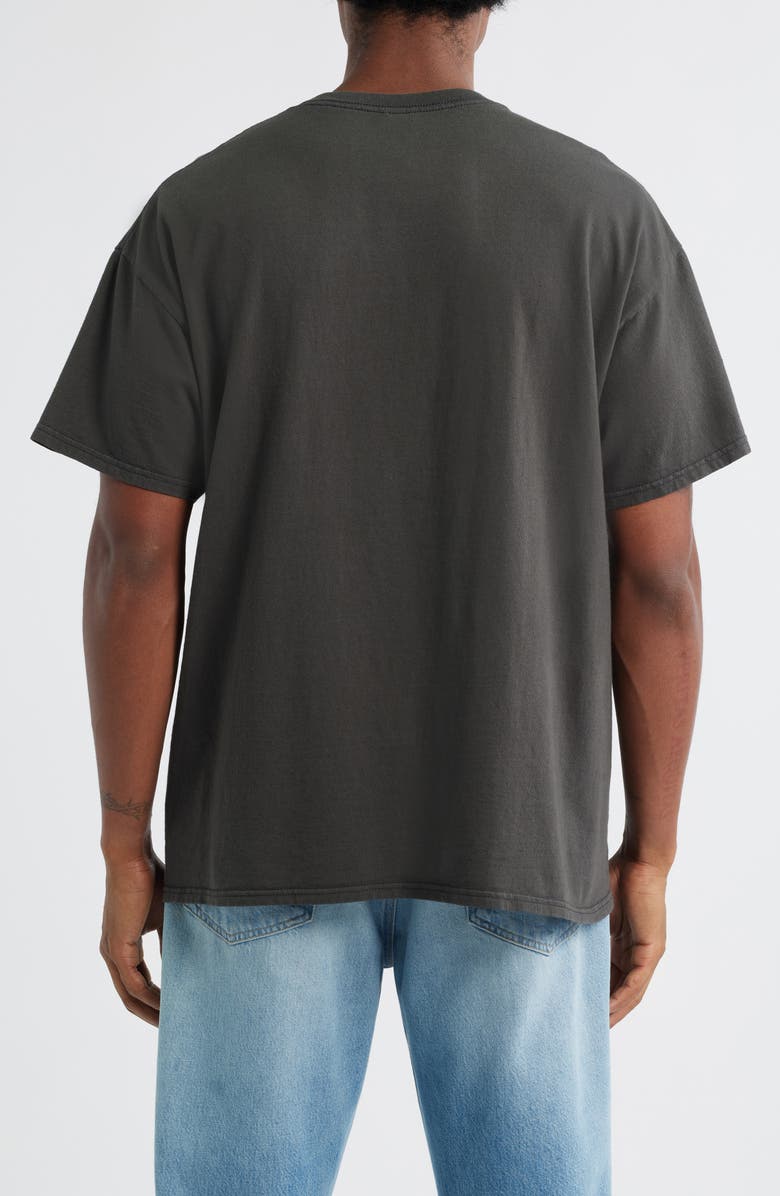 Merch Traffic Metallica Skull Graphic T-Shirt, Alternate, color, Charcoal Pigment Dye