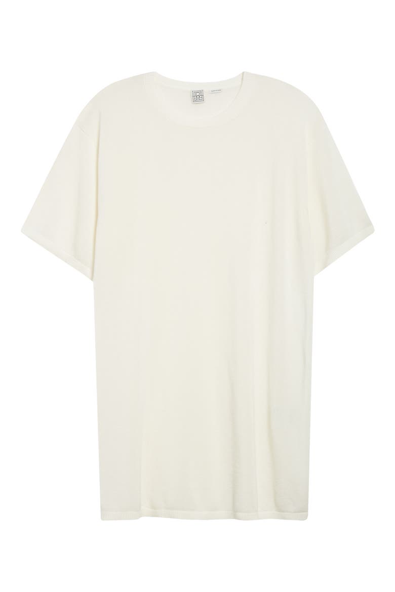 Knit T-Shirt, Alternate, color, WHITE