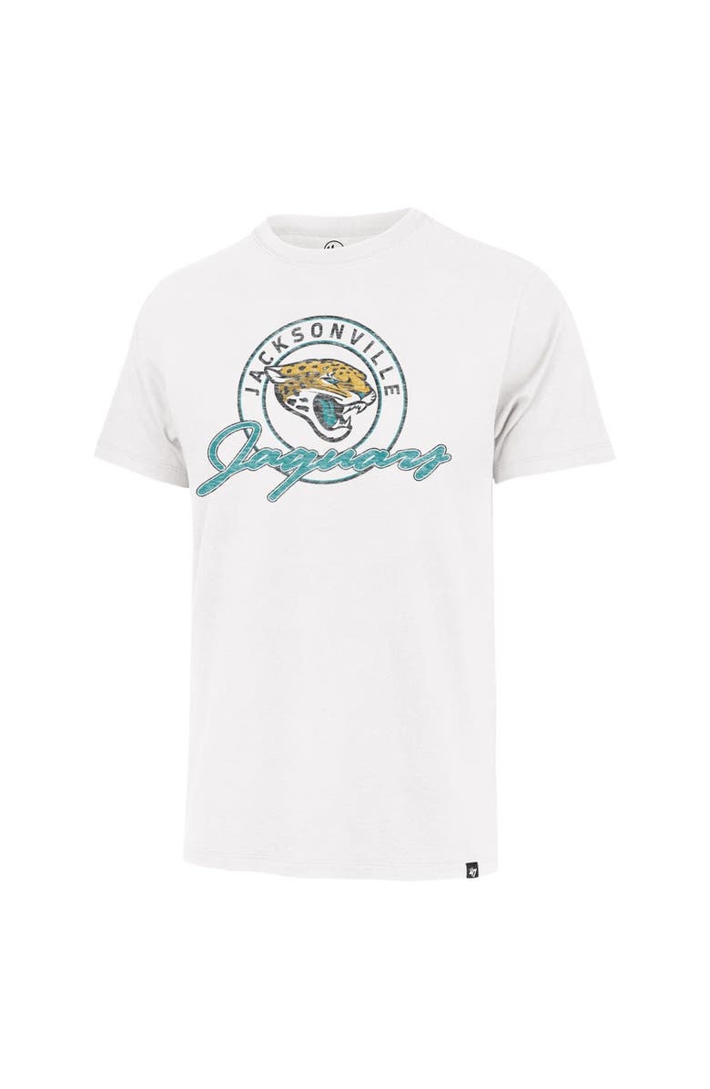'47 Men's '47 White Jacksonville Jaguars Ring Tone Franklin T-Shirt, Alternate, color, White