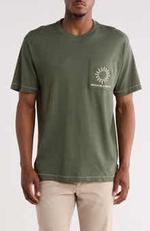 Scotch & Soda Sun Embroidered Pocket T-Shirt