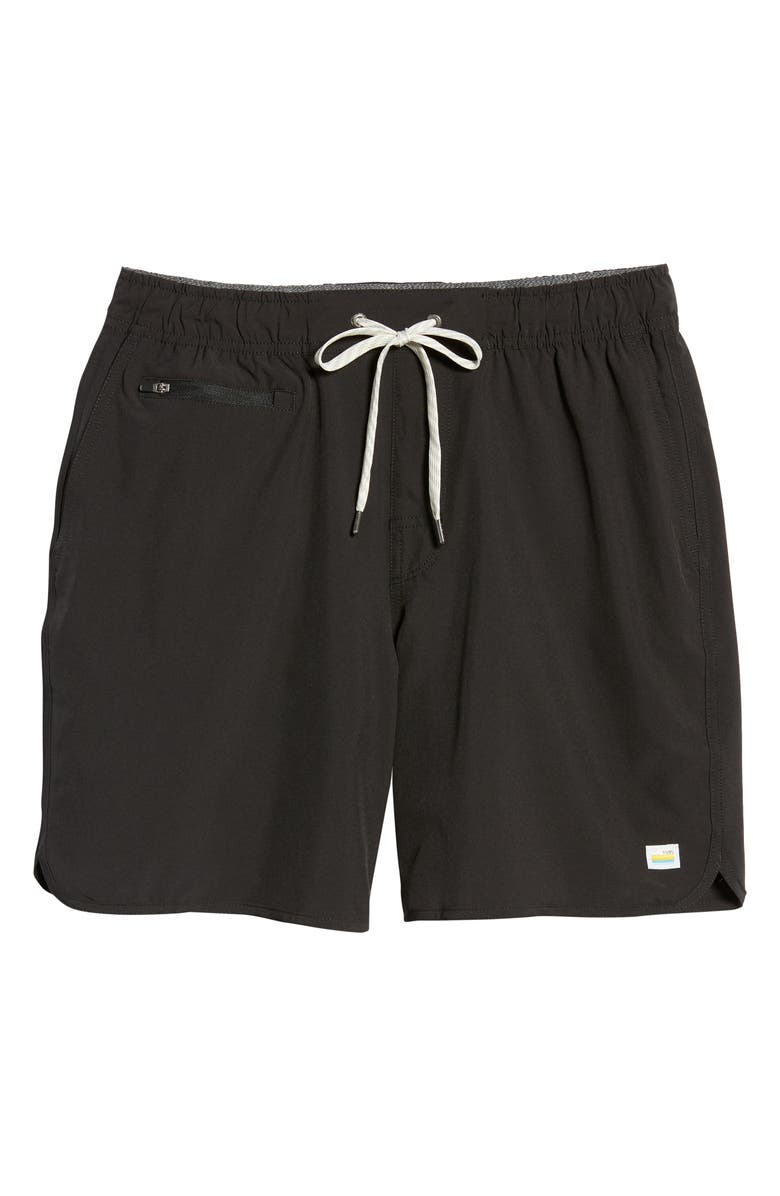 Vuori Banks Shorts, Alternate, color, Black