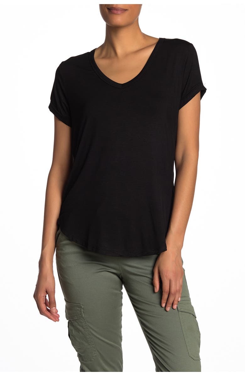 Cotton On Karly V-Neck Short Sleeve Tee, Main, color, 