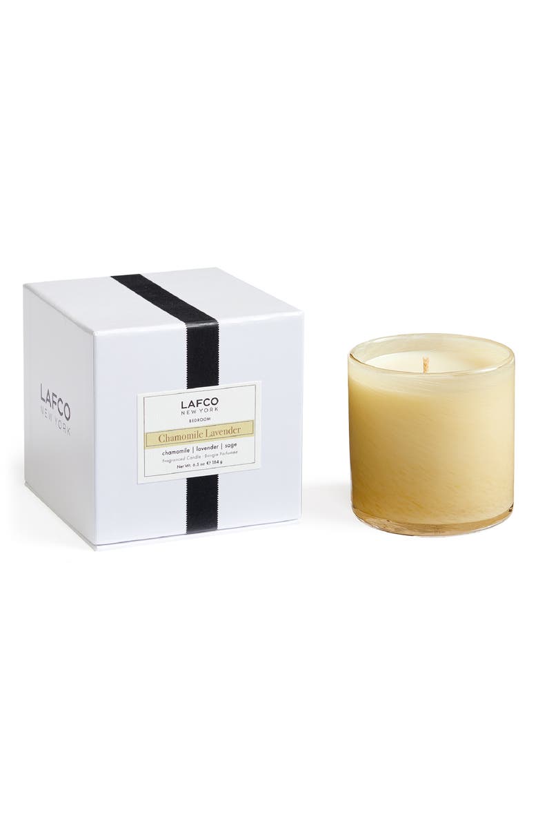 Lafco Chamomile Lavender Classic Candle, Alternate, color, Beige