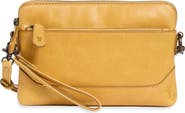 Frye Melissa Faux Leather Crossbody Wristlet