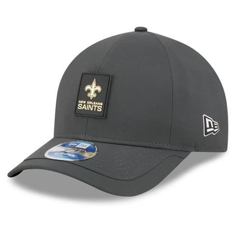 Men's New Era Charcoal New Orleans Saints 2025 Sideline Cold Weather 9FORTY M-Crown Adjustable Hat