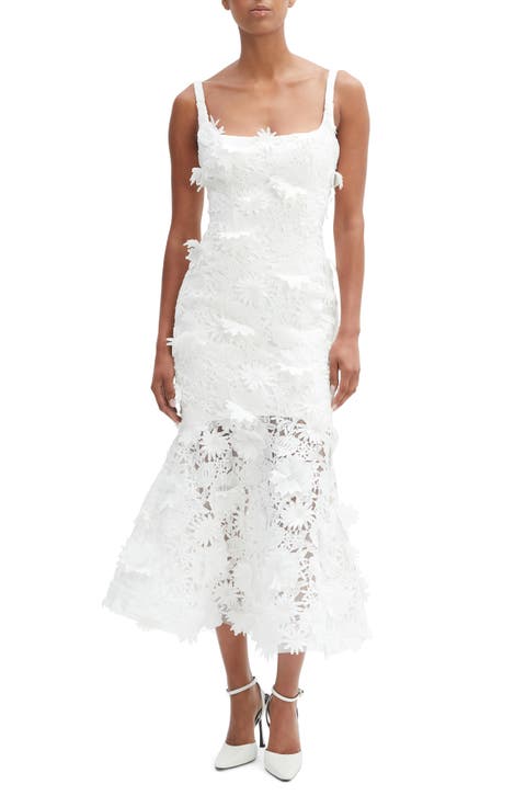 Marico Lace Midi Dress