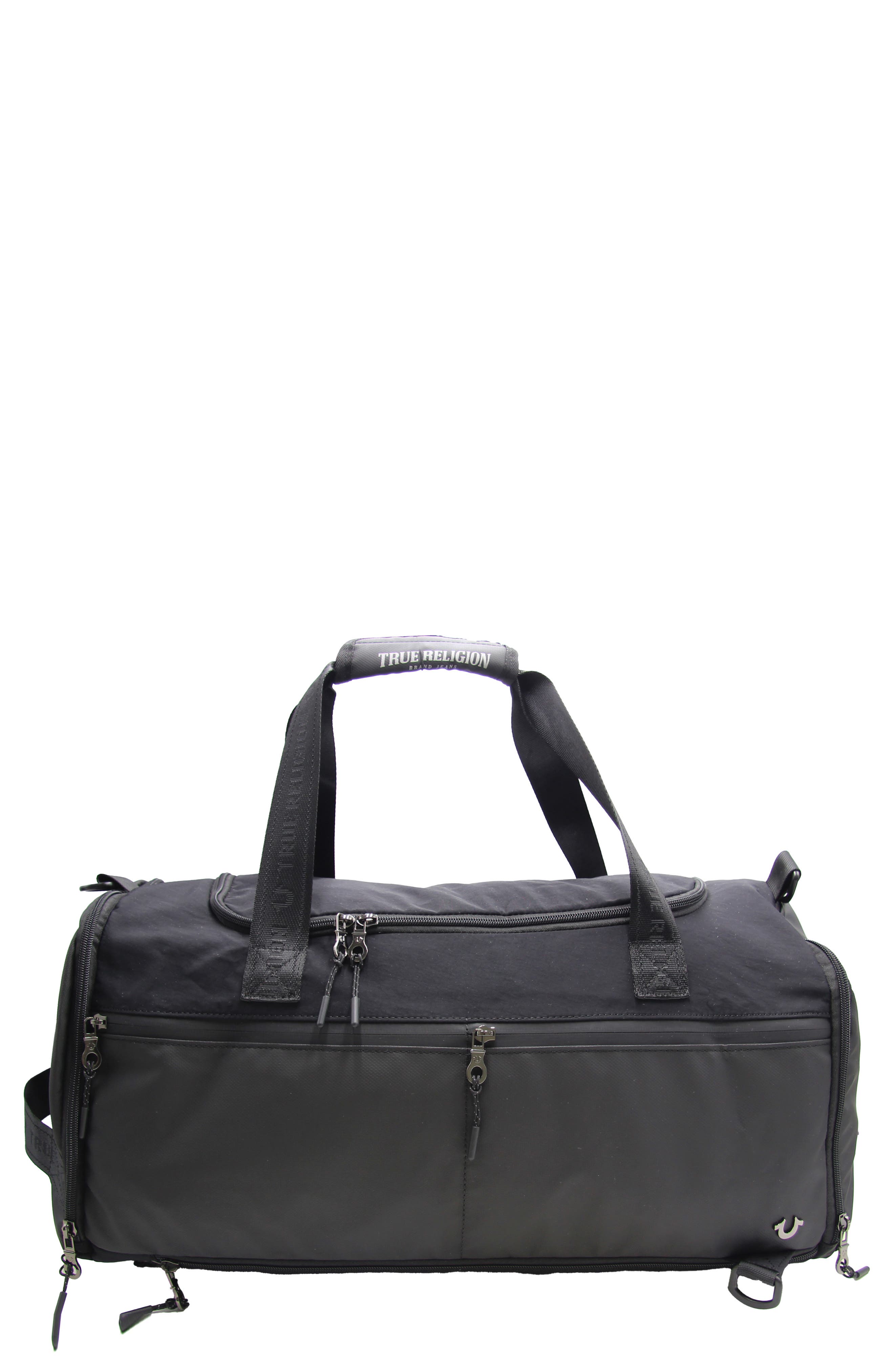 True Religion Omagh Duffle Bag, Main, color, 