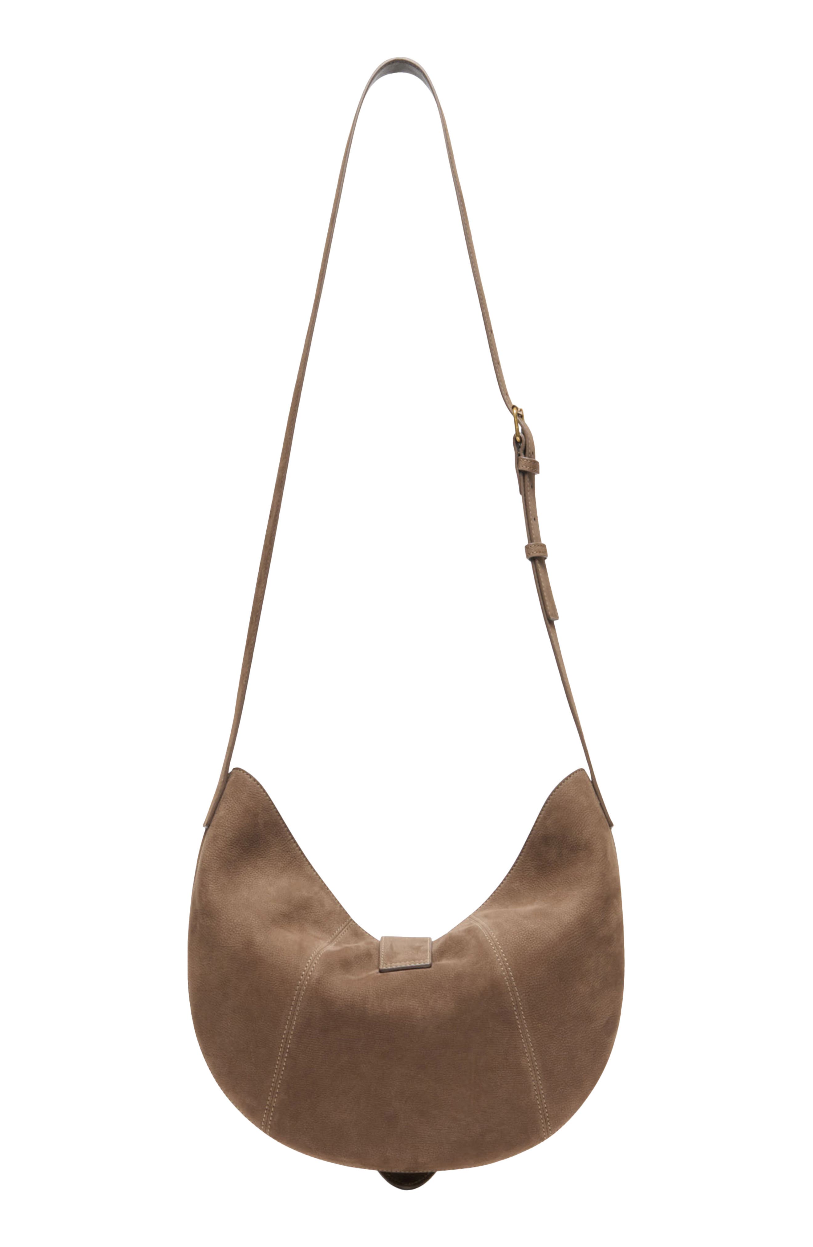 Prairie Leather Crossbody Bag, Alternate, color, DARK TAUPE