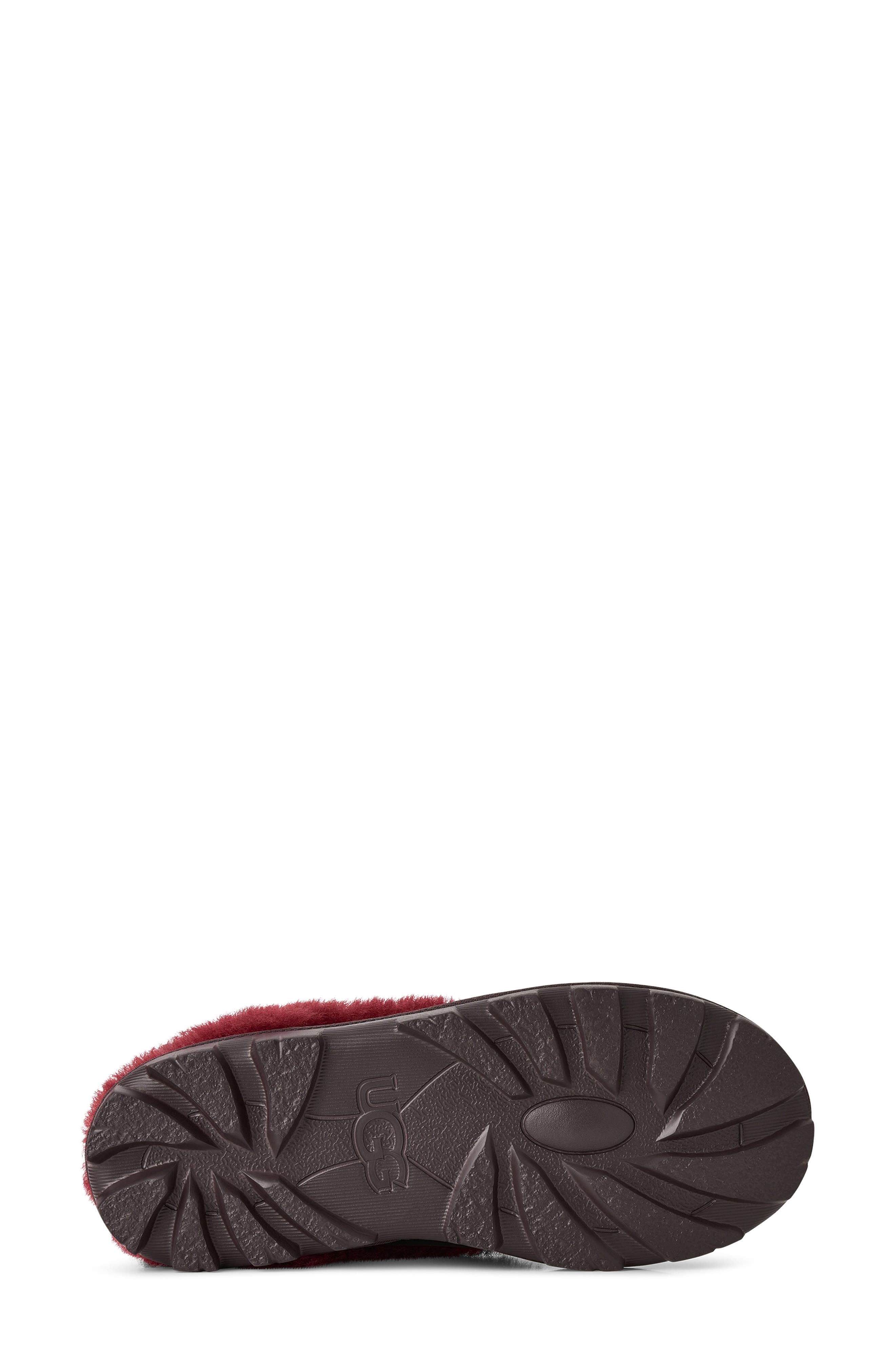 Coquette Crinkle Leather Slipper, Alternate, color, DARK CARAMEL