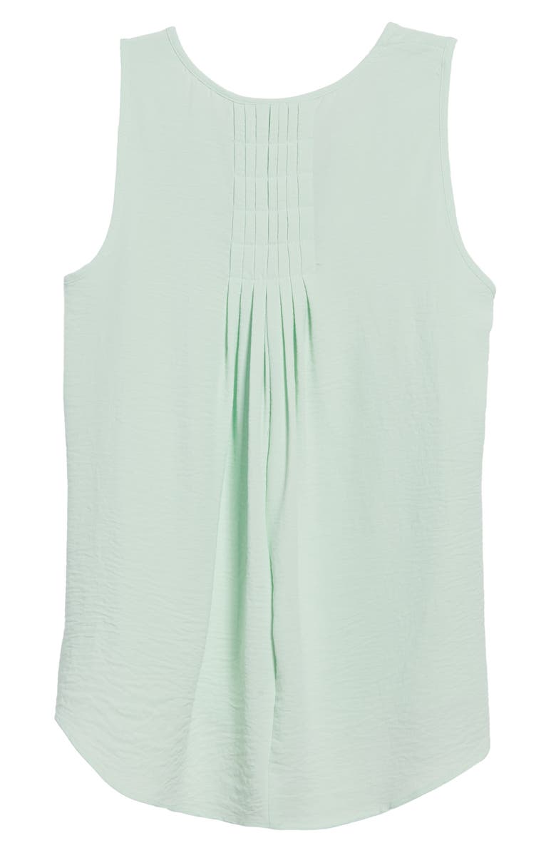 Bobeau Rudy Pleat Back Sleeveless Top, Alternate, color,
