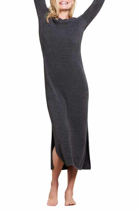 Barefoot Dreams® CozyChic® Ultra Lite® Long Sleeve Hooded Dress