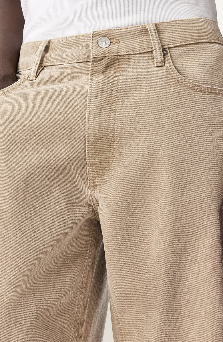 AllSaints Mullen Relaxed Straight Leg Jeans, Alternate, color, Light Brown
