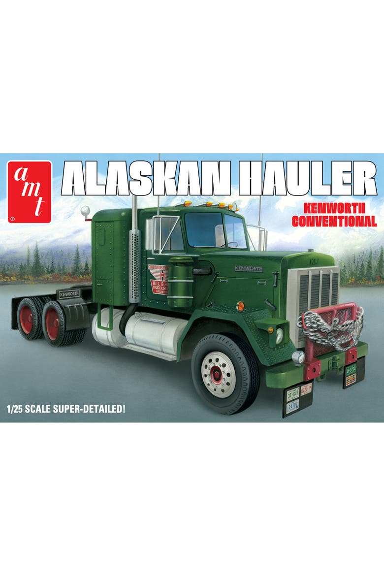 Alaskan Hauler Kenworth Tractor 1 to 25 Scale Model Kit, Alternate, color, Multicolored