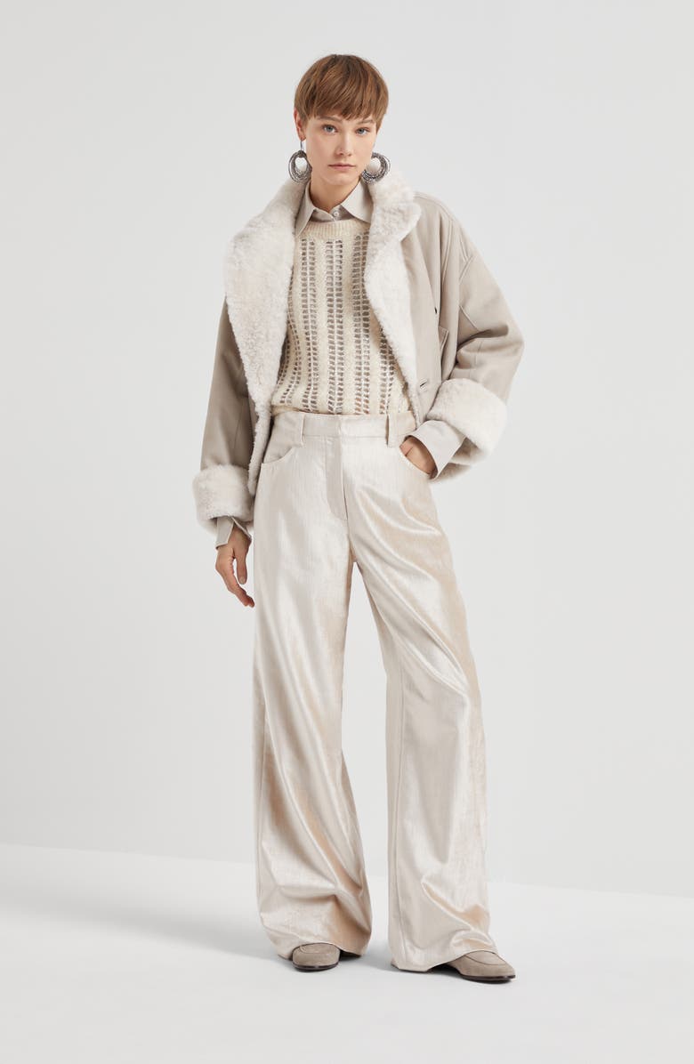 Brunello Cucinelli Loose trousers, Alternate, color, 