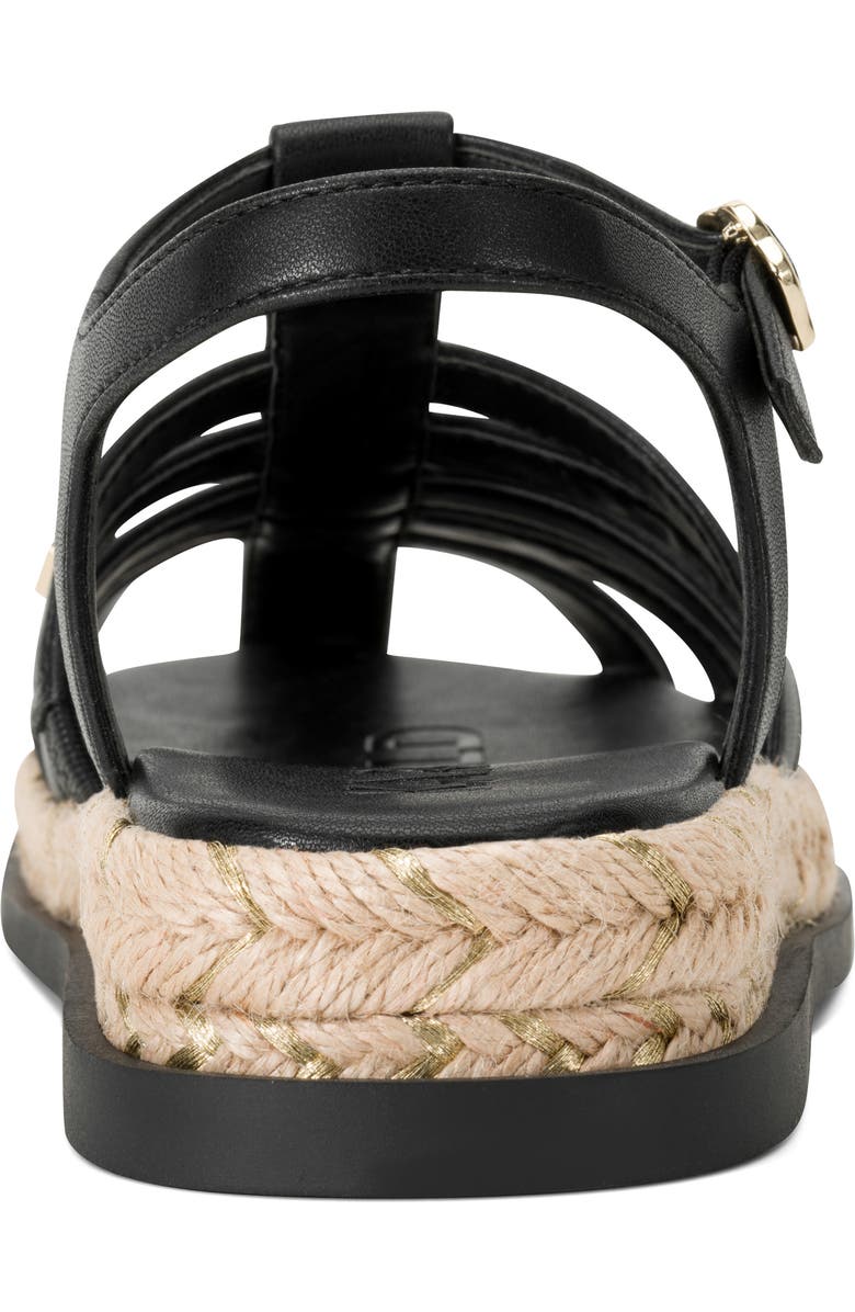 KARL LAGERFELD PARIS Chaselyn Fisherman Sandal, Alternate, color, Black