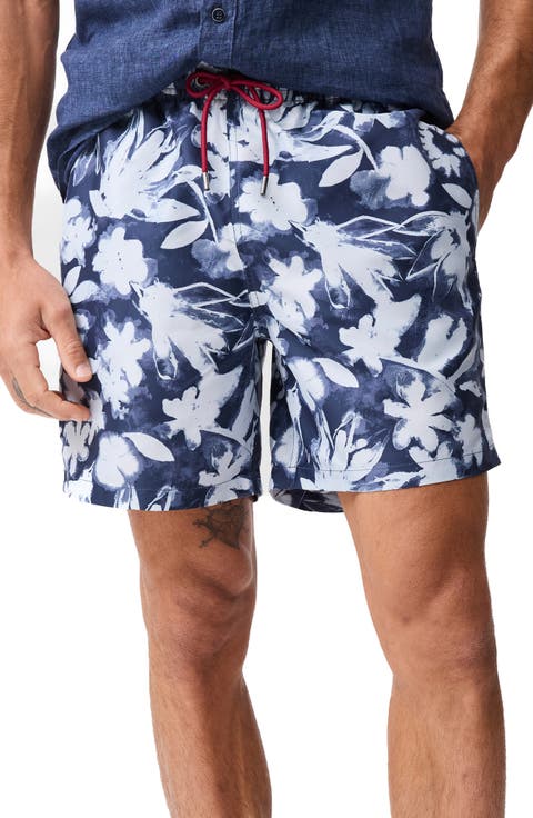 Hardinge Abstract Floral Swim Trunks