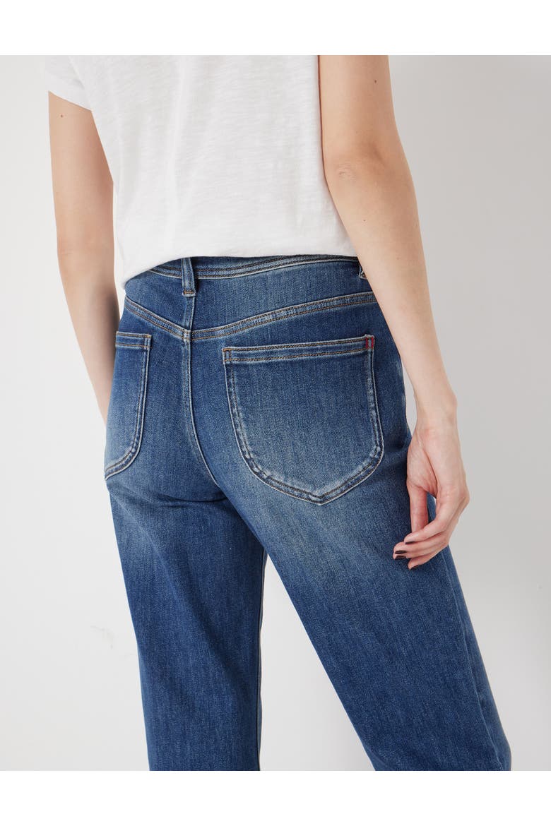 Eliana Mid Rise Bootcut Jeans, Alternate, color, Mid Authentic Blue