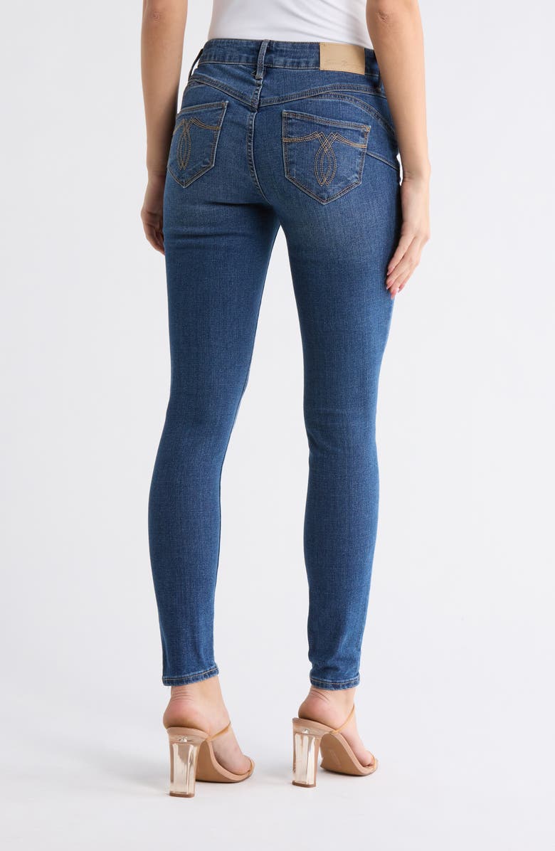 Seven7 High Waist Booty Shaper Skinny Jeans, Alternate, color, Lone Wolf