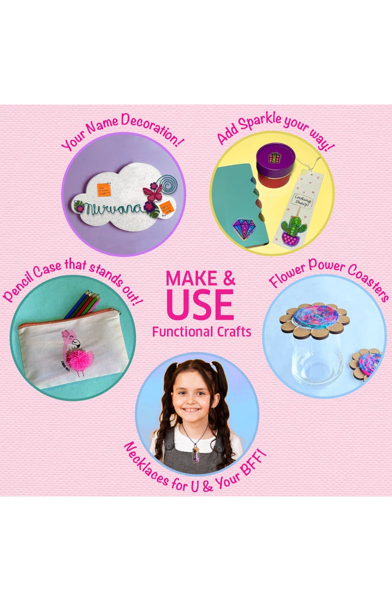 Chalk & Chuckles 7 Days of Arts & Crafts, Alternate, color,