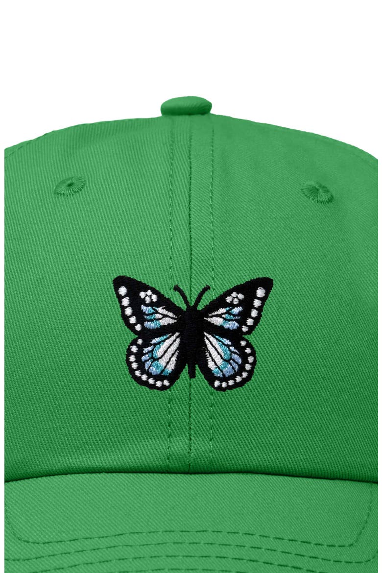 Butterfly Hat, Alternate, color, Kelly Green