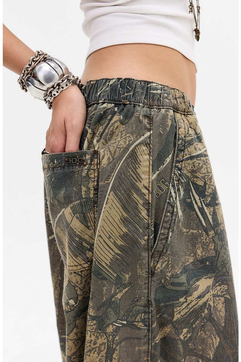 Bobbi Camouflage Pants, Alternate, color, BROWN