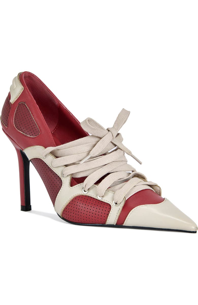 AZALEA WANG Firestring Pointed Toe Pump, Main, color,