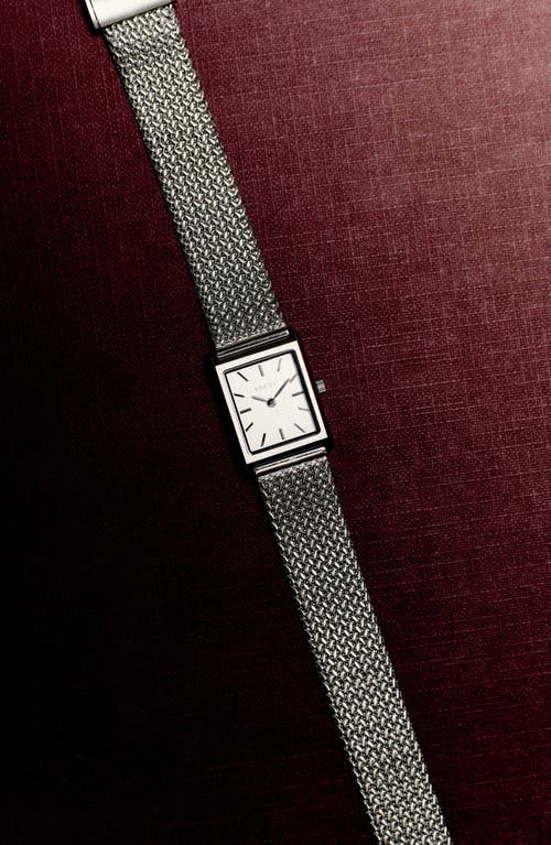 Breda Virgil Tethered Metal Watch In Silver And Metal, Men's At Urban Outfitters In Neutral