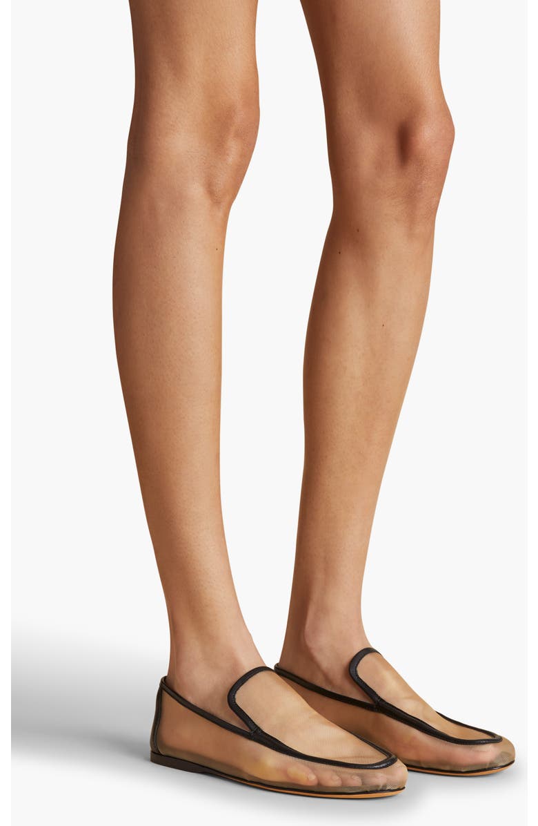 Khaite Alessio Sheer Mesh Loafer, Alternate, color,