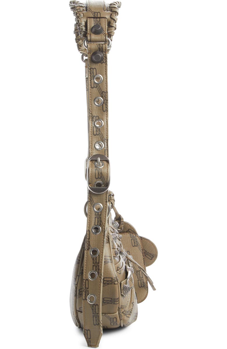 Balenciaga Extra Small License Logo Le Cagole Shoulder Bag, Alternate, color,