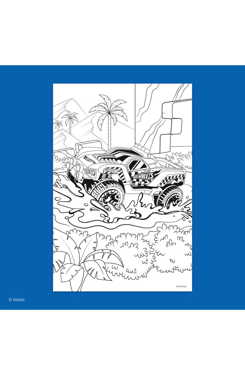 book 'n' app pApplishing house Color & Sticker Book, Alternate, color, Blue