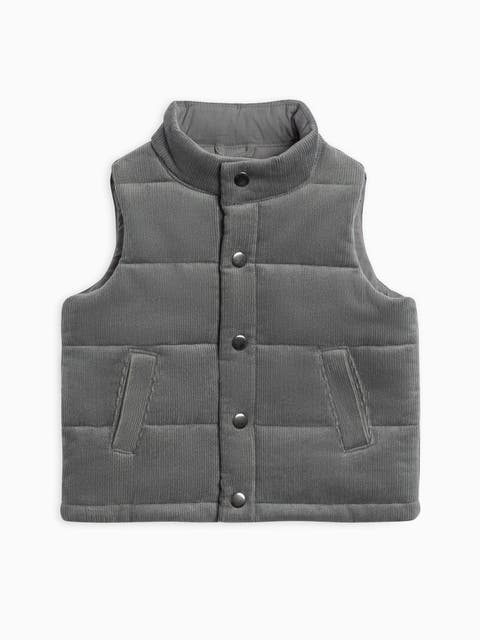 Idris Corduroy Snap Vest (Baby)