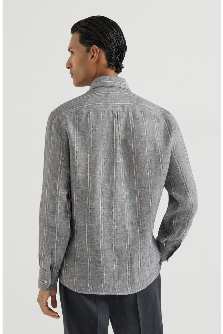 Shirt with chest pocket, Alternate, color, Grey