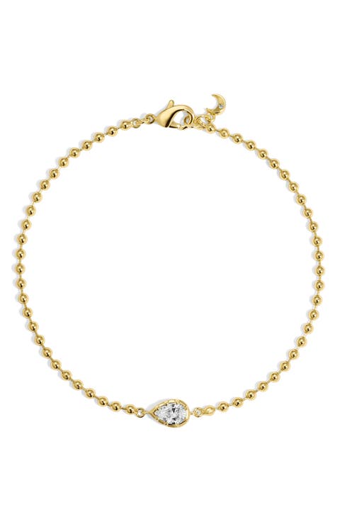 Mini Cleo Pear Bracelet 6.5
