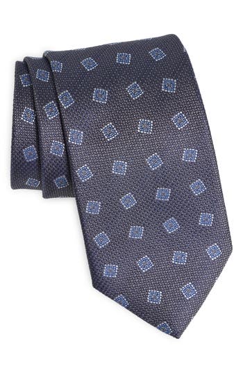 David Donahue Neat Silk Tie
