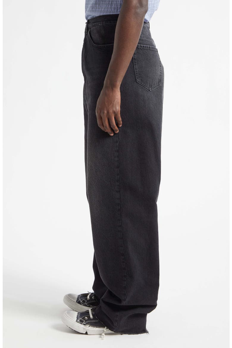 Dropped Rise Jeans, Alternate, color, MEDIUM BLACK
