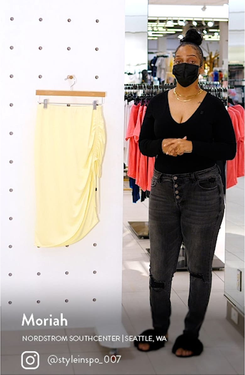 Side Ruched Skirt, sales video thumbnail