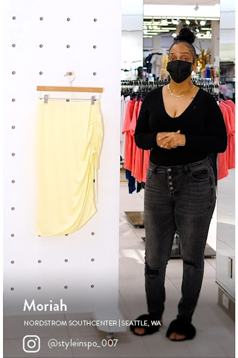 Side Ruched Skirt video