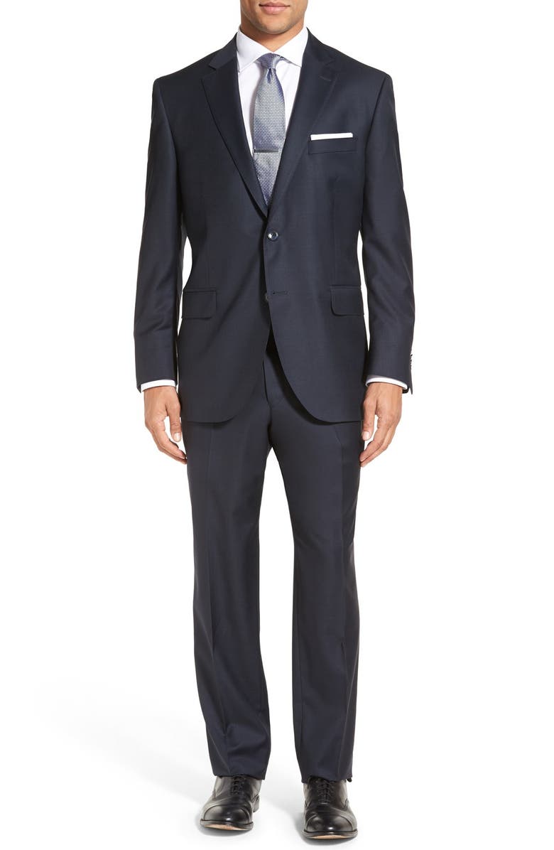 Flynn Classic Fit Solid Wool Suit