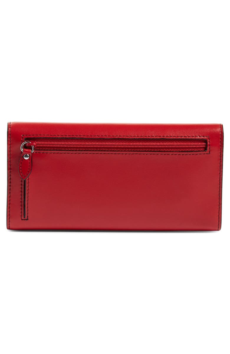 LODIS Los Angeles Lodis Audrey RFID Leather Checkbook Clutch Wallet, Alternate, color,